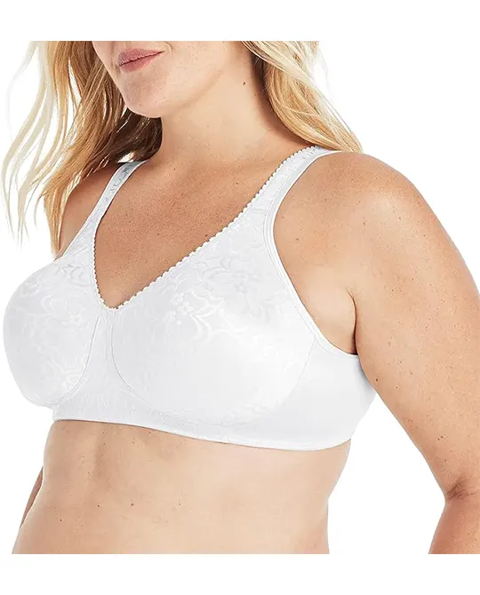 Playtex Women's Wireless Bra, 18-Hour Ultimate Lift Wireless Full-Coverage Bra, Single or 2-Pack